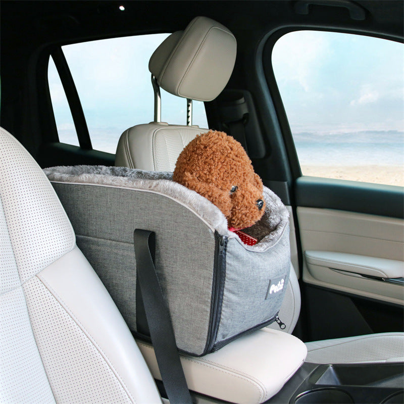 Pet Car Seat Bed for Cats and Dogs - Travel Carrier