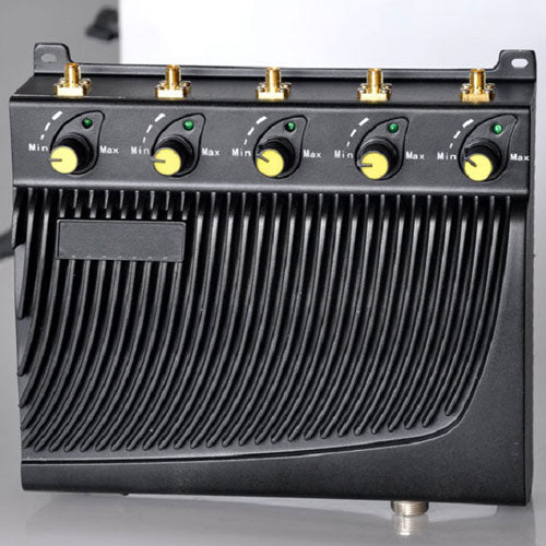 5 Bands High Power Desktop Mobile Phone WiFi Signal Jammers Adjustable