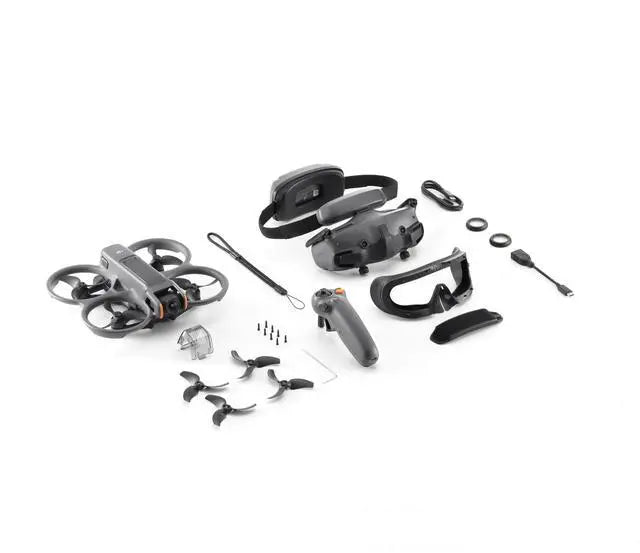 DJI Avata 2 Fly More Combo (Single Battery) Racing Drone Camera 10km Image Range FPV Binocular Fisheye Visual Positioning