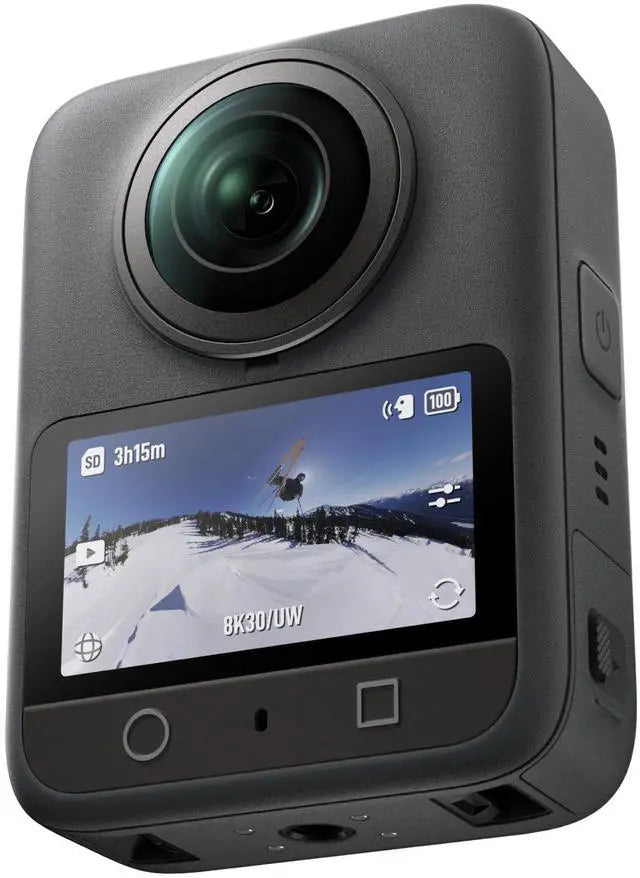 DJI Osmo 360 Panoramic Action Camera, supports native 8K 360° video, as well as 4K/120fps and 170° enhanced video, Standard Package, 1 Battery