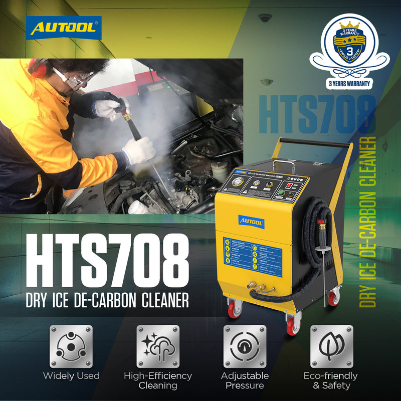 AUTOOL HTS708 Automotive Dry Ice Cleaning Machine