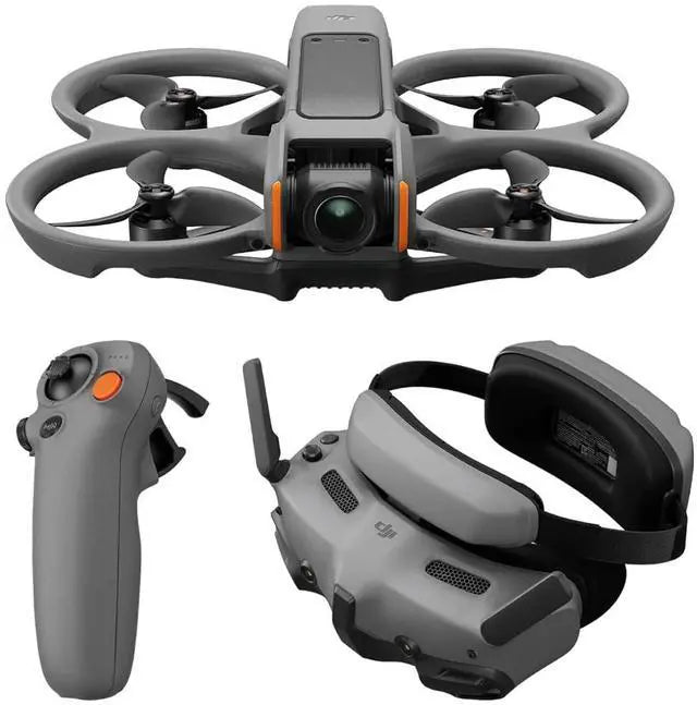 DJI Avata 2 Fly More Combo (Single Battery) Racing Drone Camera 10km Image Range FPV Binocular Fisheye Visual Positioning