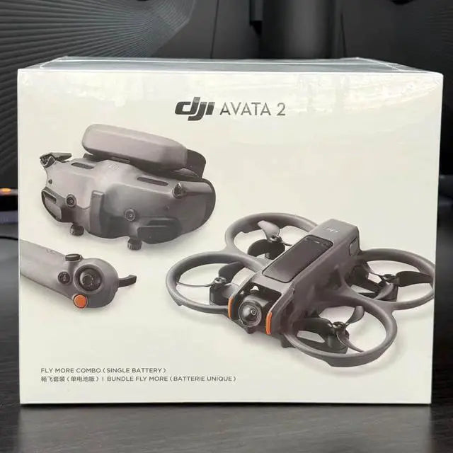DJI Avata 2 Fly More Combo (Single Battery) Racing Drone Camera 10km Image Range FPV Binocular Fisheye Visual Positioning