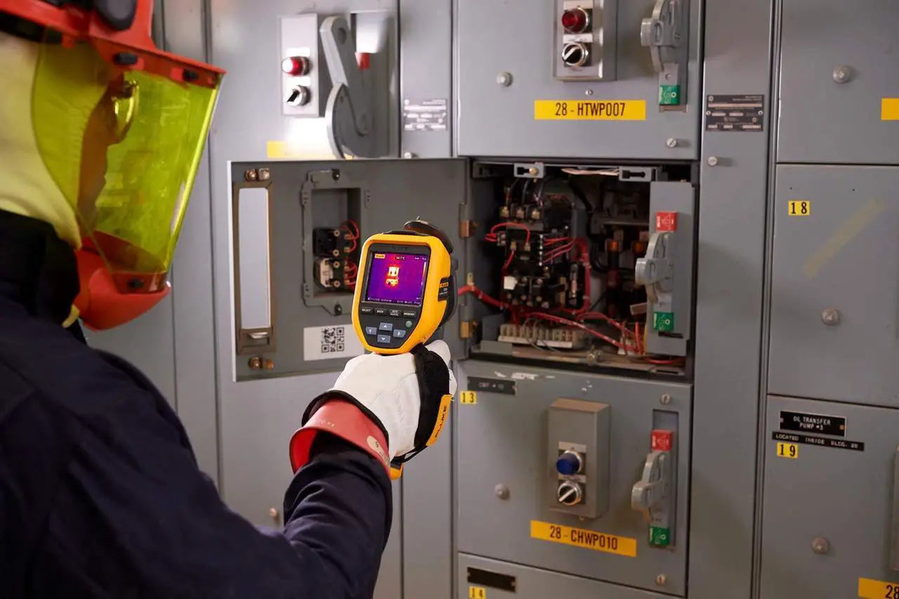 Fluke TIS55+ Thermal Imager - 27Hz Frame Rate, 256 x 192 Infrared Resolution